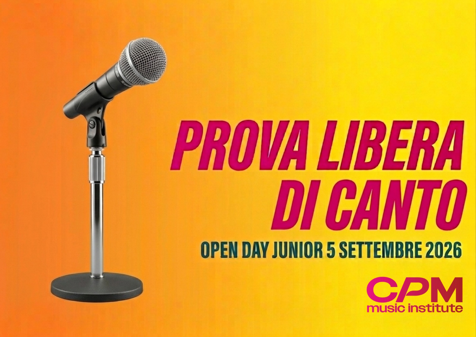 PROVA LIBERA CANTO